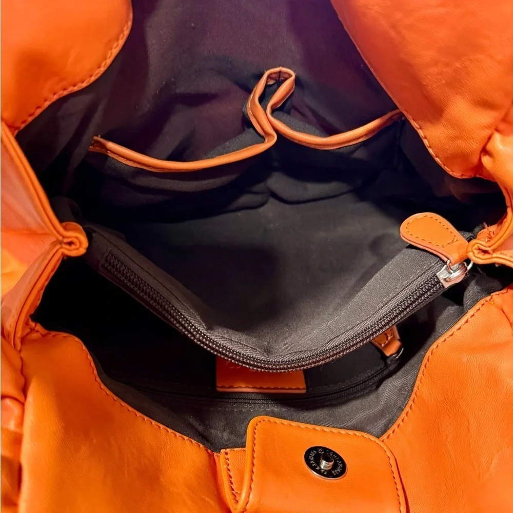 Nine & Co. Vibrant Orange Shoulder Bag - Picture 6 of 8